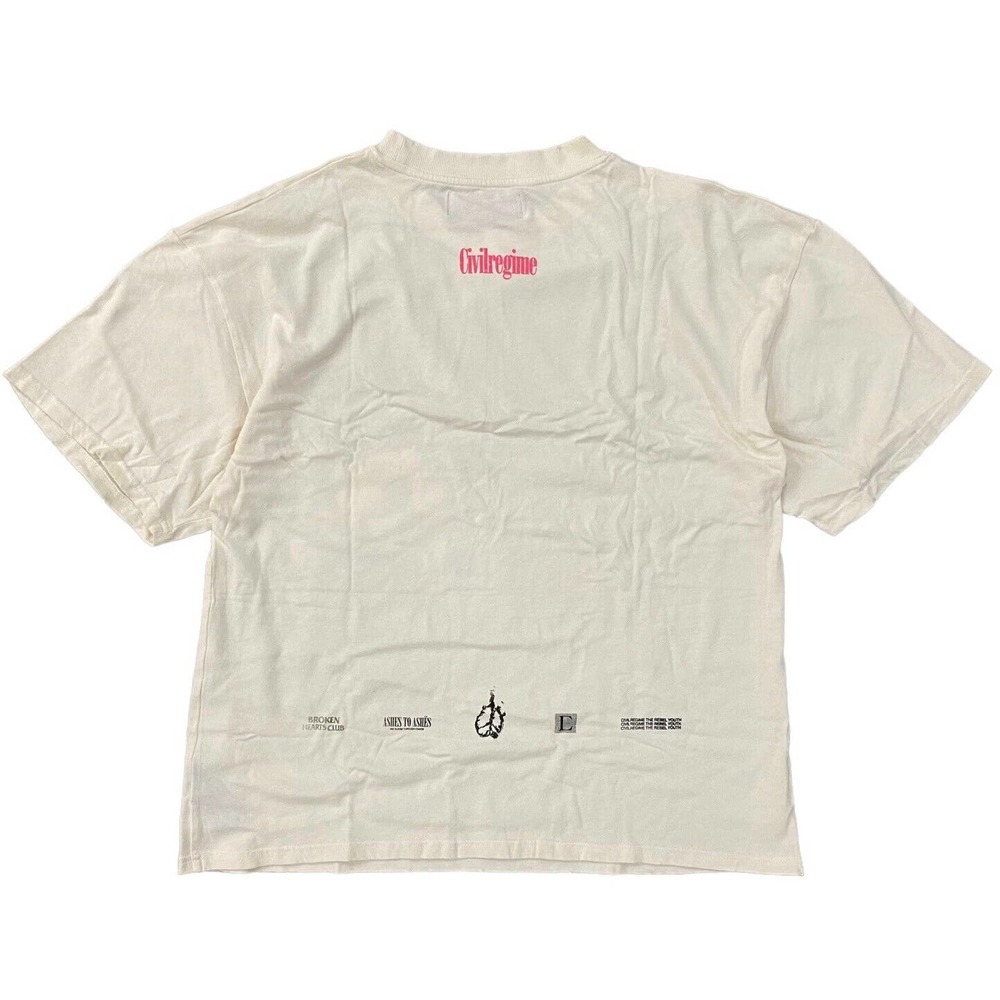 Civil Regime by Darc Sport Men's (S.I.N.) Head Full Of Flowers Oversized T-Shirt - Picture 2 of 4